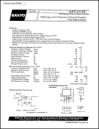 datasheet for 2SC4736 by SANYO Electric Co., Ltd.