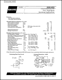 datasheet for 2SK1052 by SANYO Electric Co., Ltd.