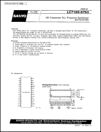 datasheet for LC7185-8750 by SANYO Electric Co., Ltd.