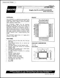 datasheet for LC7230-8221 by SANYO Electric Co., Ltd.