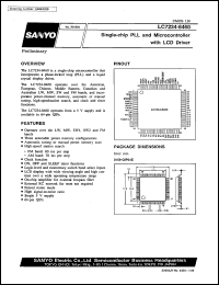 datasheet for LC7234-8460 by SANYO Electric Co., Ltd.