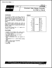 datasheet for LC7472M by SANYO Electric Co., Ltd.