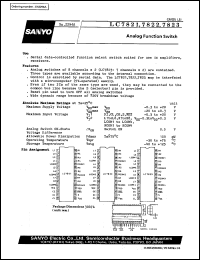 datasheet for LC7821 by SANYO Electric Co., Ltd.