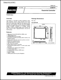 datasheet for LC8214 by SANYO Electric Co., Ltd.