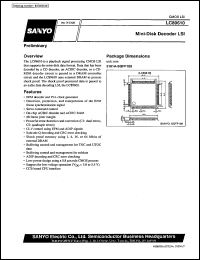 datasheet for LC89610 by SANYO Electric Co., Ltd.