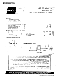 datasheet for SB0030-01A by SANYO Electric Co., Ltd.