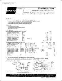datasheet for 2SA1290 by SANYO Electric Co., Ltd.