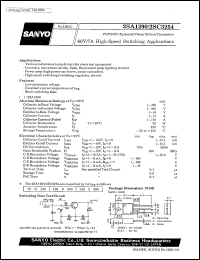 datasheet for 2SC3254 by SANYO Electric Co., Ltd.