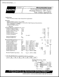 datasheet for 2SA1352 by SANYO Electric Co., Ltd.