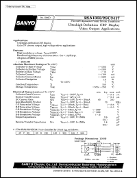 datasheet for 2SC3417 by SANYO Electric Co., Ltd.