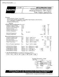 datasheet for 2SC3502 by SANYO Electric Co., Ltd.