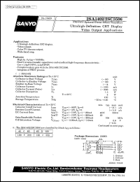 datasheet for 2SC3596 by SANYO Electric Co., Ltd.