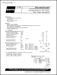 datasheet for 2SC3597 by SANYO Electric Co., Ltd.