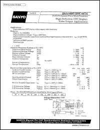 datasheet for 2SC4474 by SANYO Electric Co., Ltd.