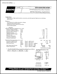 datasheet for 2SC4728 by SANYO Electric Co., Ltd.