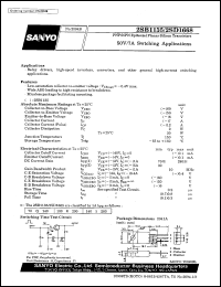 datasheet for 2SB1135 by SANYO Electric Co., Ltd.