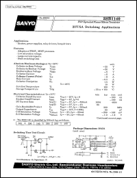 datasheet for 2SB1140 by SANYO Electric Co., Ltd.