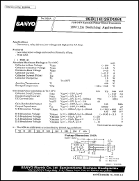 datasheet for 2SB1141 by SANYO Electric Co., Ltd.