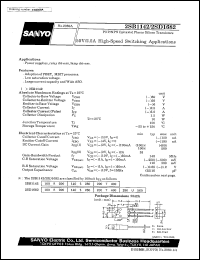 datasheet for 2SB1142 by SANYO Electric Co., Ltd.
