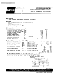 datasheet for 2SB1166 by SANYO Electric Co., Ltd.