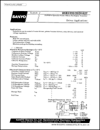 datasheet for 2SD1827 by SANYO Electric Co., Ltd.