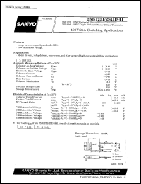 datasheet for 2SD1841 by SANYO Electric Co., Ltd.