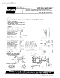 datasheet for 2SD2093 by SANYO Electric Co., Ltd.