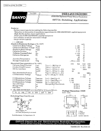 datasheet for 2SD2201 by SANYO Electric Co., Ltd.