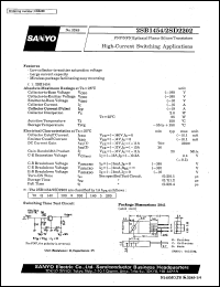 datasheet for 2SD2202 by SANYO Electric Co., Ltd.