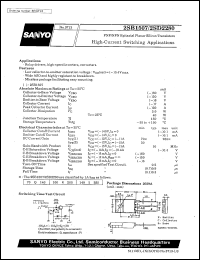 datasheet for 2SB1507 by SANYO Electric Co., Ltd.