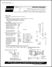 datasheet for 2SD2280 by SANYO Electric Co., Ltd.