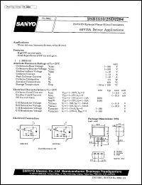 datasheet for 2SB1510 by SANYO Electric Co., Ltd.