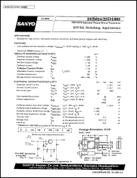 datasheet for 2SD1060 by SANYO Electric Co., Ltd.