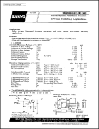 datasheet for 2SD1062 by SANYO Electric Co., Ltd.