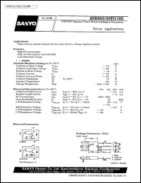 datasheet for 2SD1193 by SANYO Electric Co., Ltd.