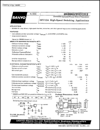 datasheet for 2SD1212 by SANYO Electric Co., Ltd.