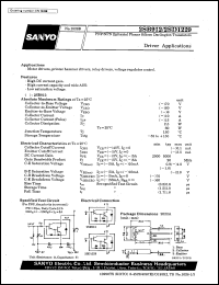 datasheet for 2SB912 by SANYO Electric Co., Ltd.