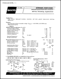 datasheet for 2SB920L by SANYO Electric Co., Ltd.