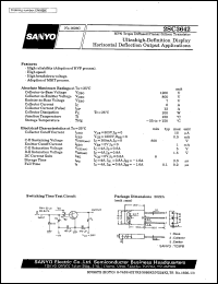 datasheet for 2SC3642 by SANYO Electric Co., Ltd.