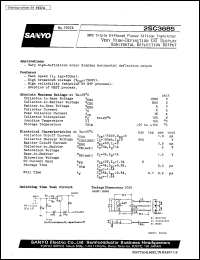 datasheet for 2SC3685 by SANYO Electric Co., Ltd.