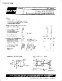 datasheet for 2SC3894 by SANYO Electric Co., Ltd.