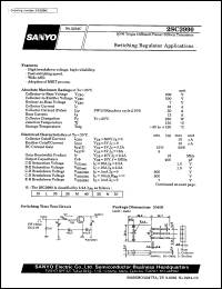 datasheet for 2SC3990 by SANYO Electric Co., Ltd.