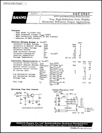 datasheet for 2SC3997 by SANYO Electric Co., Ltd.