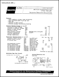 datasheet for 2SC4162 by SANYO Electric Co., Ltd.