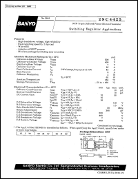 datasheet for 2SC4425 by SANYO Electric Co., Ltd.