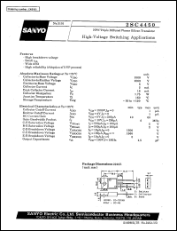 datasheet for 2SC4450 by SANYO Electric Co., Ltd.