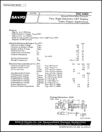 datasheet for 2SC4563 by SANYO Electric Co., Ltd.