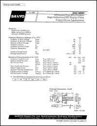 datasheet for 2SC4660 by SANYO Electric Co., Ltd.