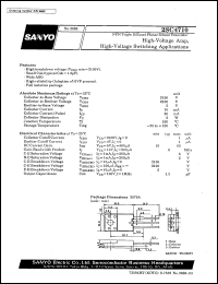 datasheet for 2SC4710 by SANYO Electric Co., Ltd.