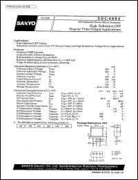 datasheet for 2SC4884 by SANYO Electric Co., Ltd.